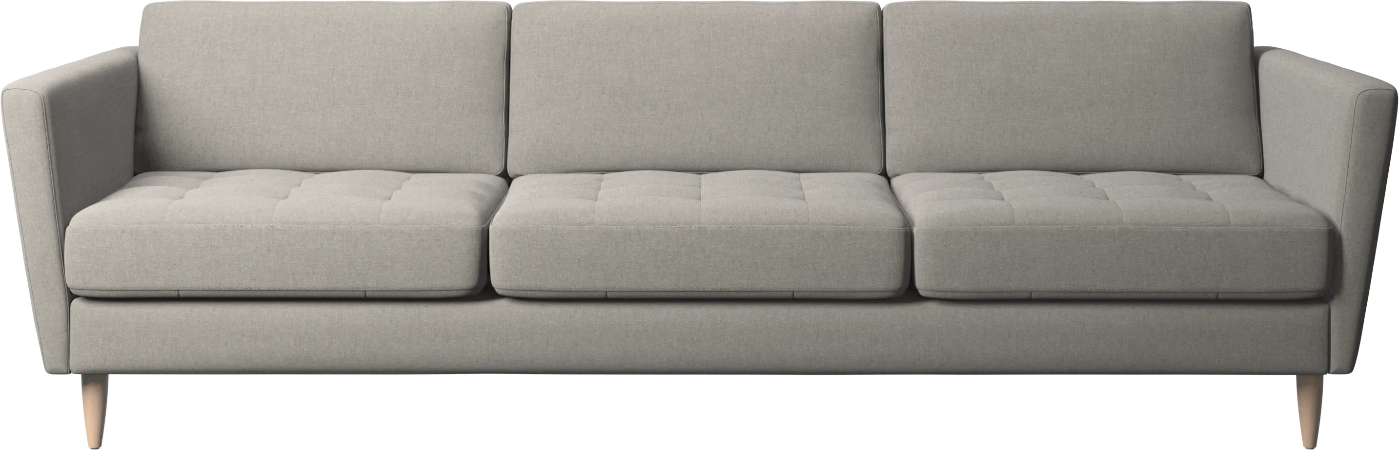 Osaka sofa, tufted seat