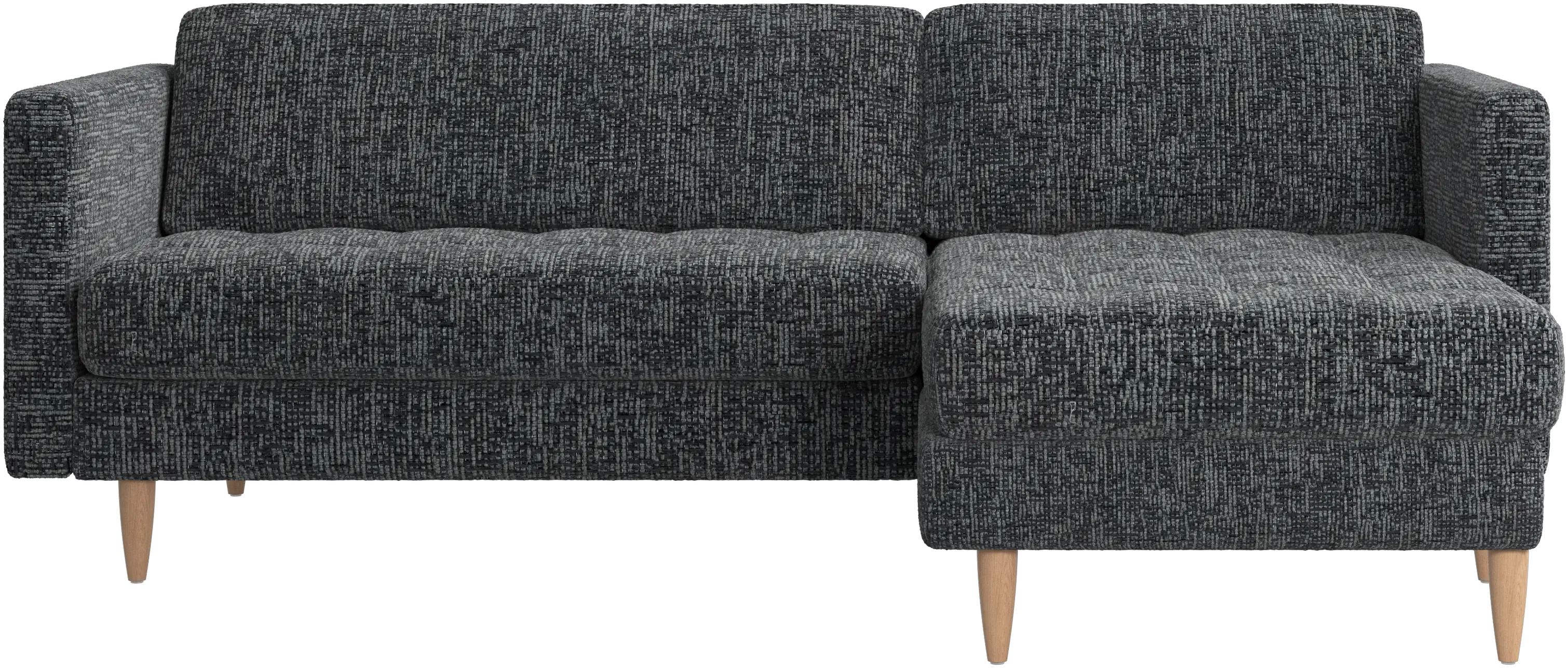 Osaka sofa with resting unit, tufted seat