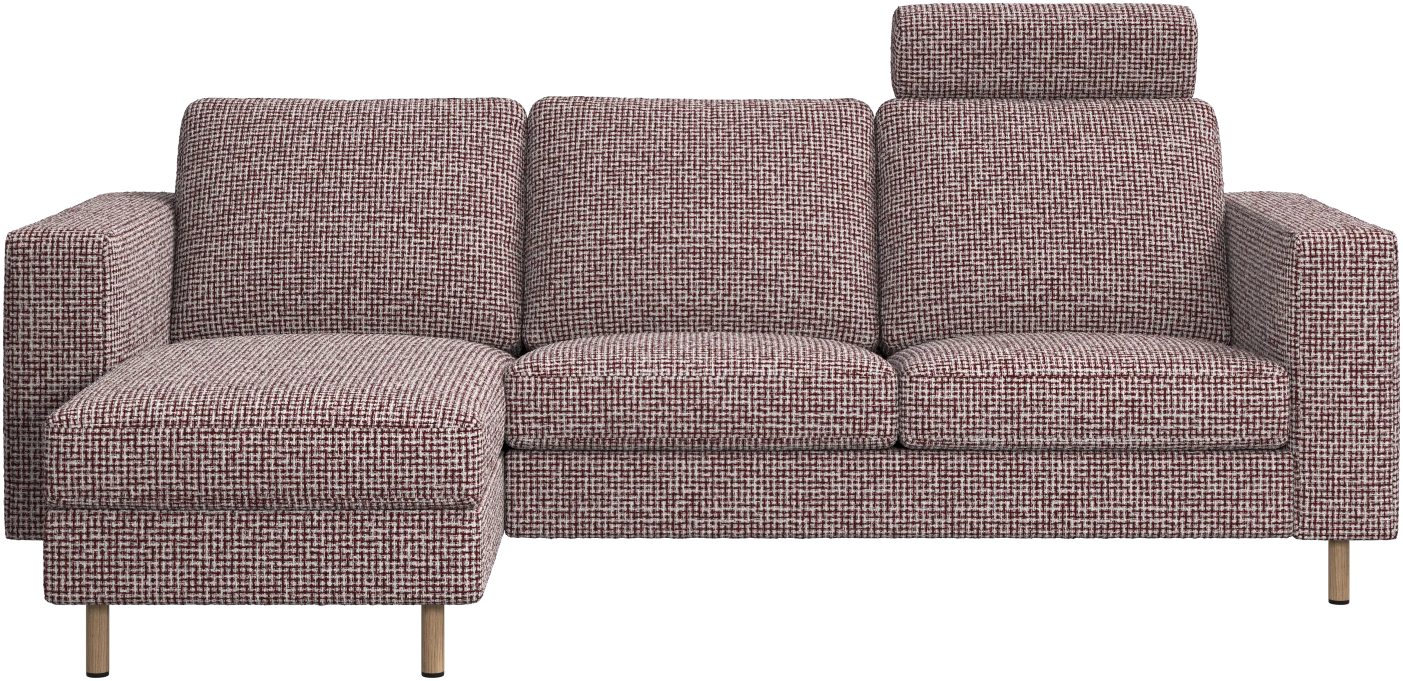 Indivi sofa with chaise longue left