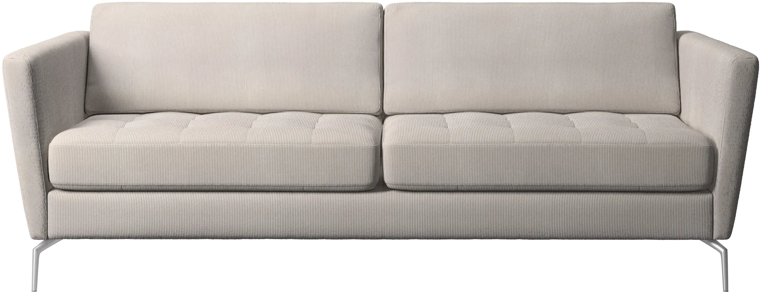 Osaka sofa, tufted seat