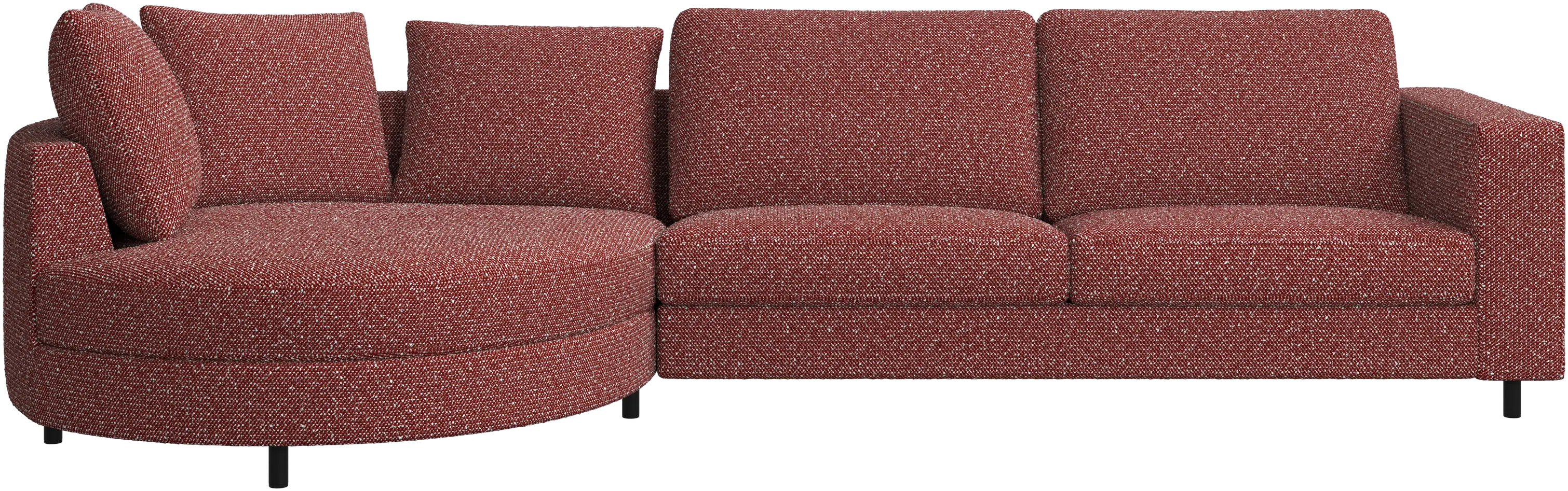 Indivi sofa with chaise longue left