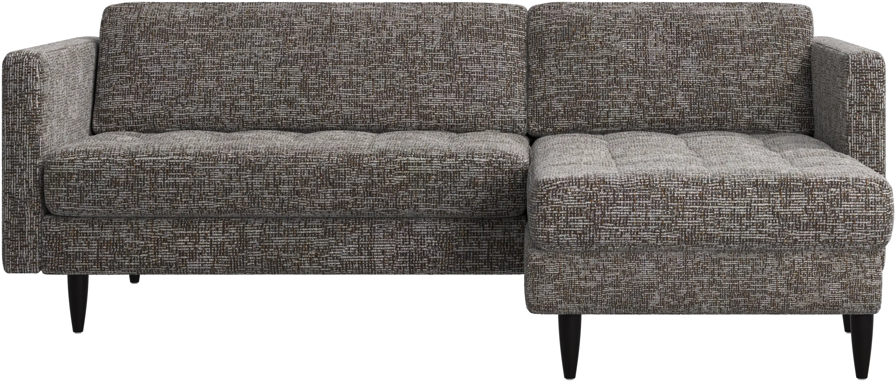 Osaka sofa with resting unit, tufted seat