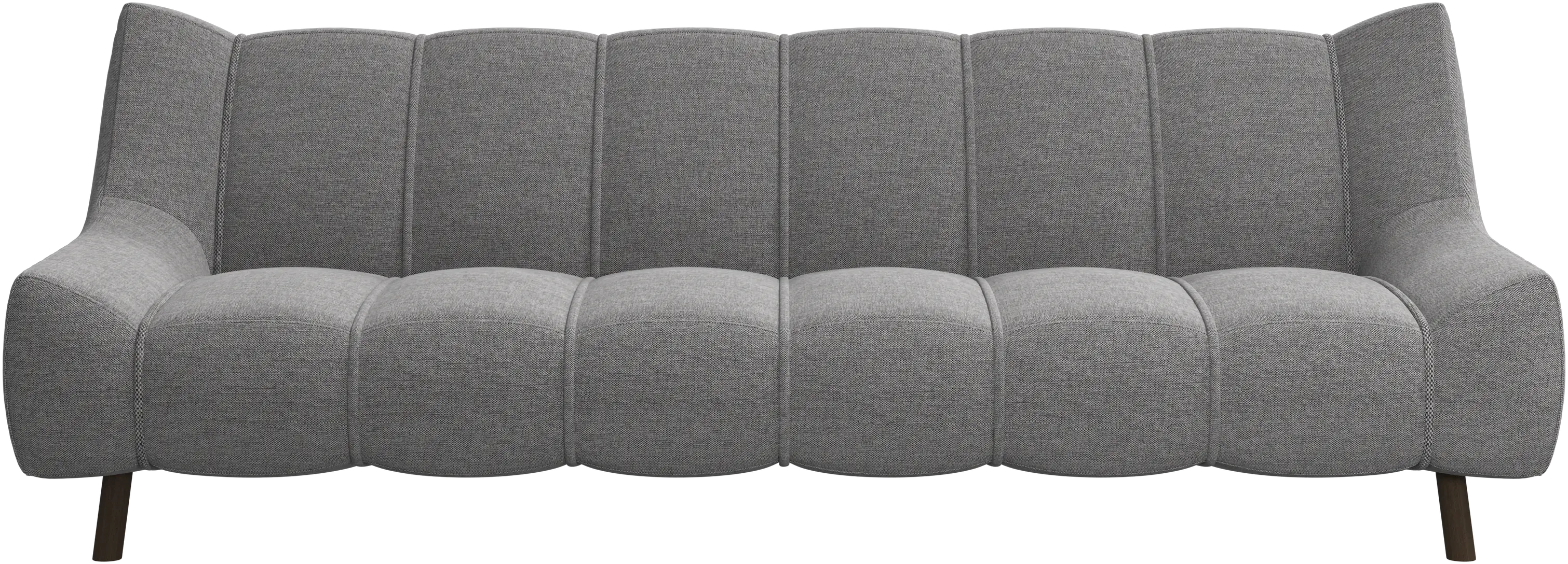 Nawabari 3 seater sofa, wooden leg