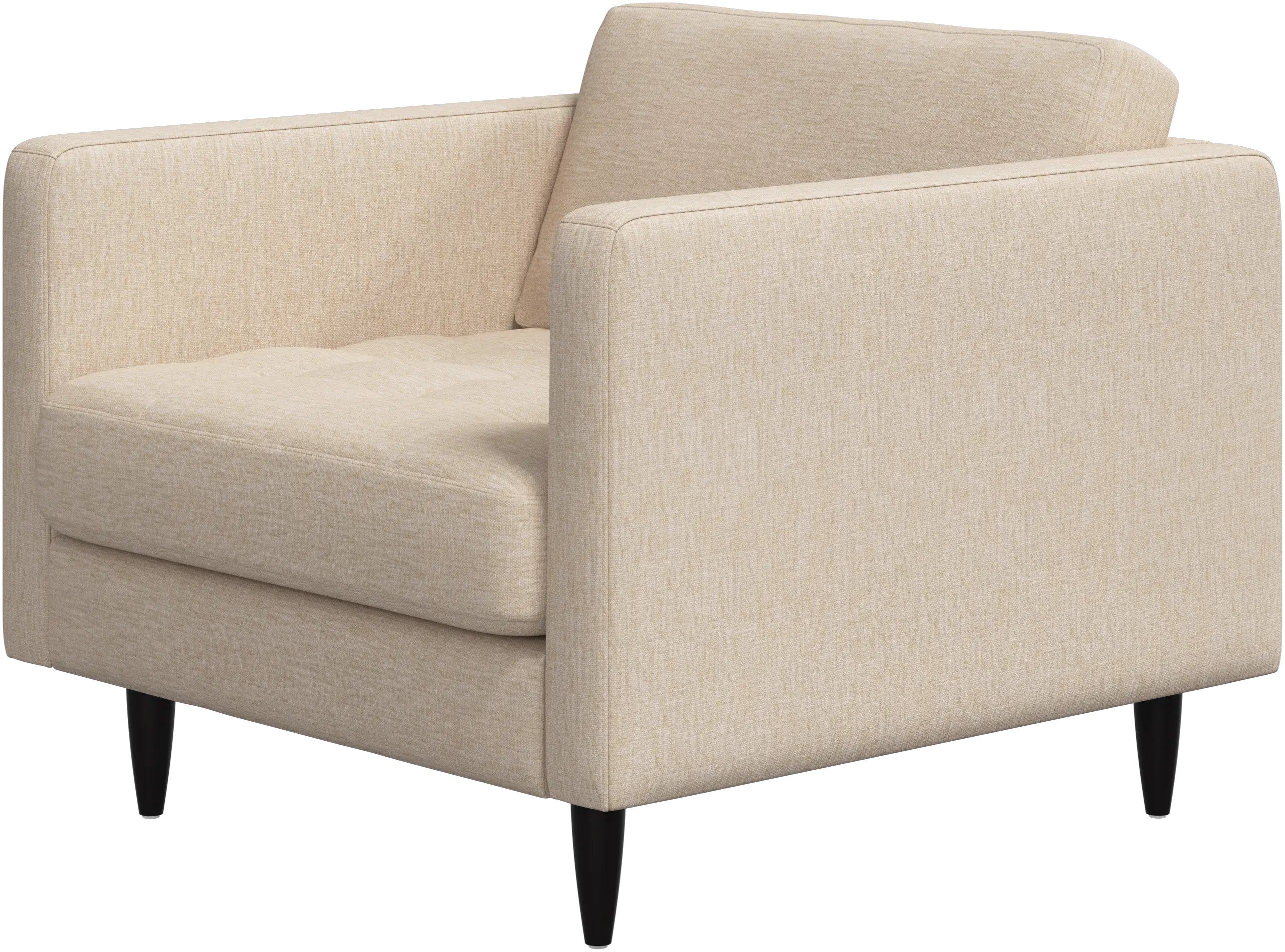 Osaka chair, tufted seat