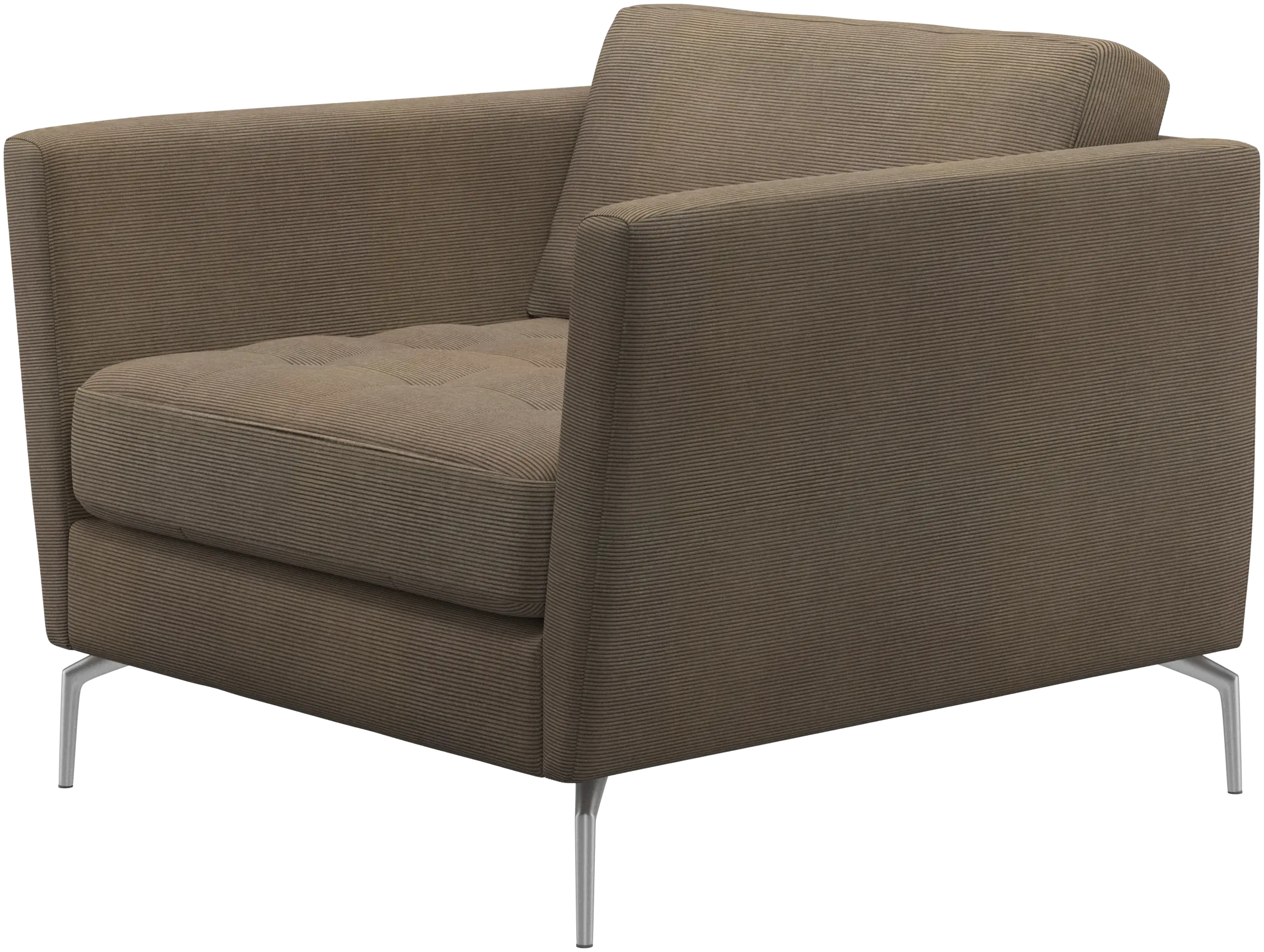 Osaka chair, tufted seat