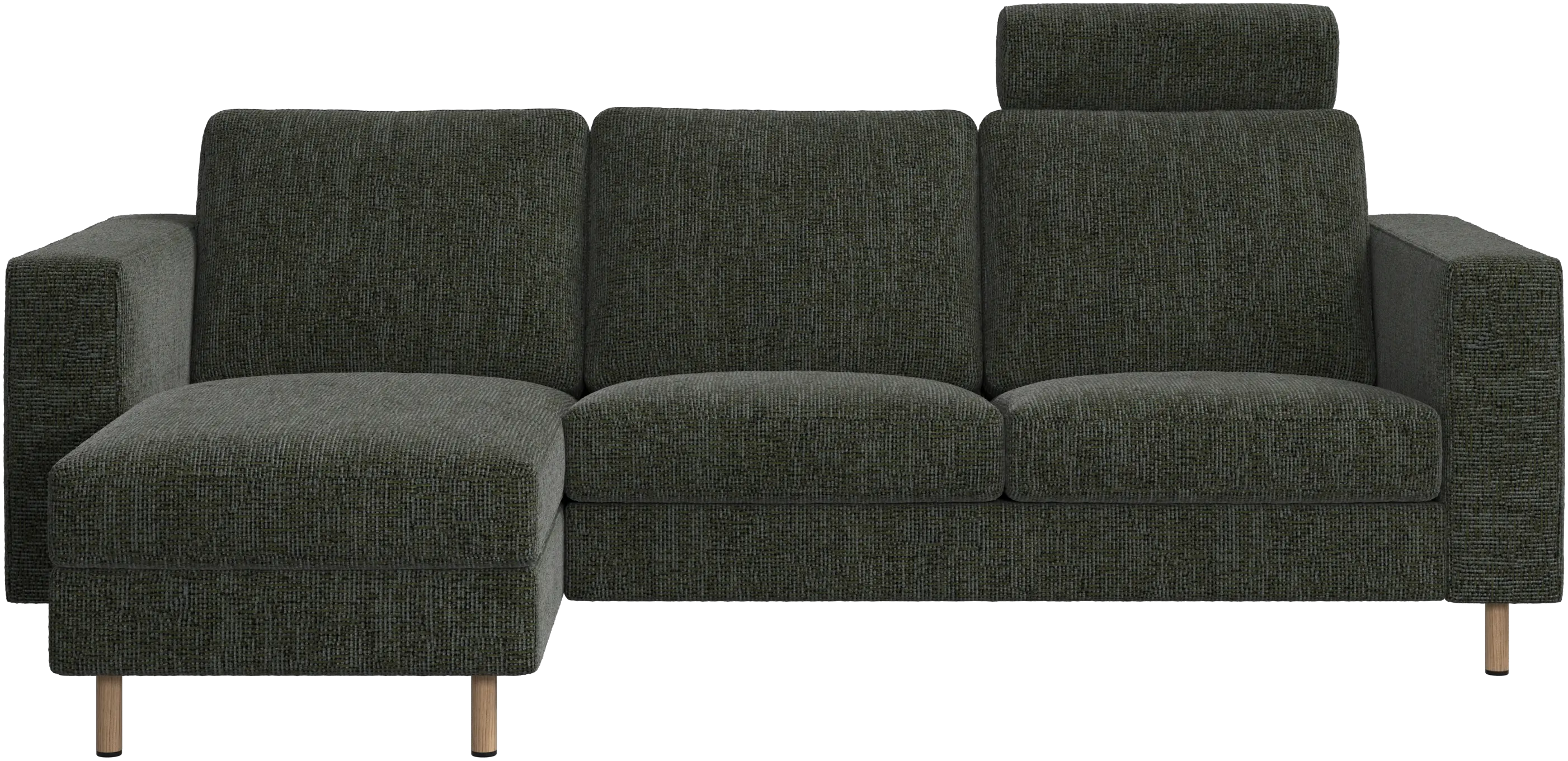 Indivi sofa with chaise longue left