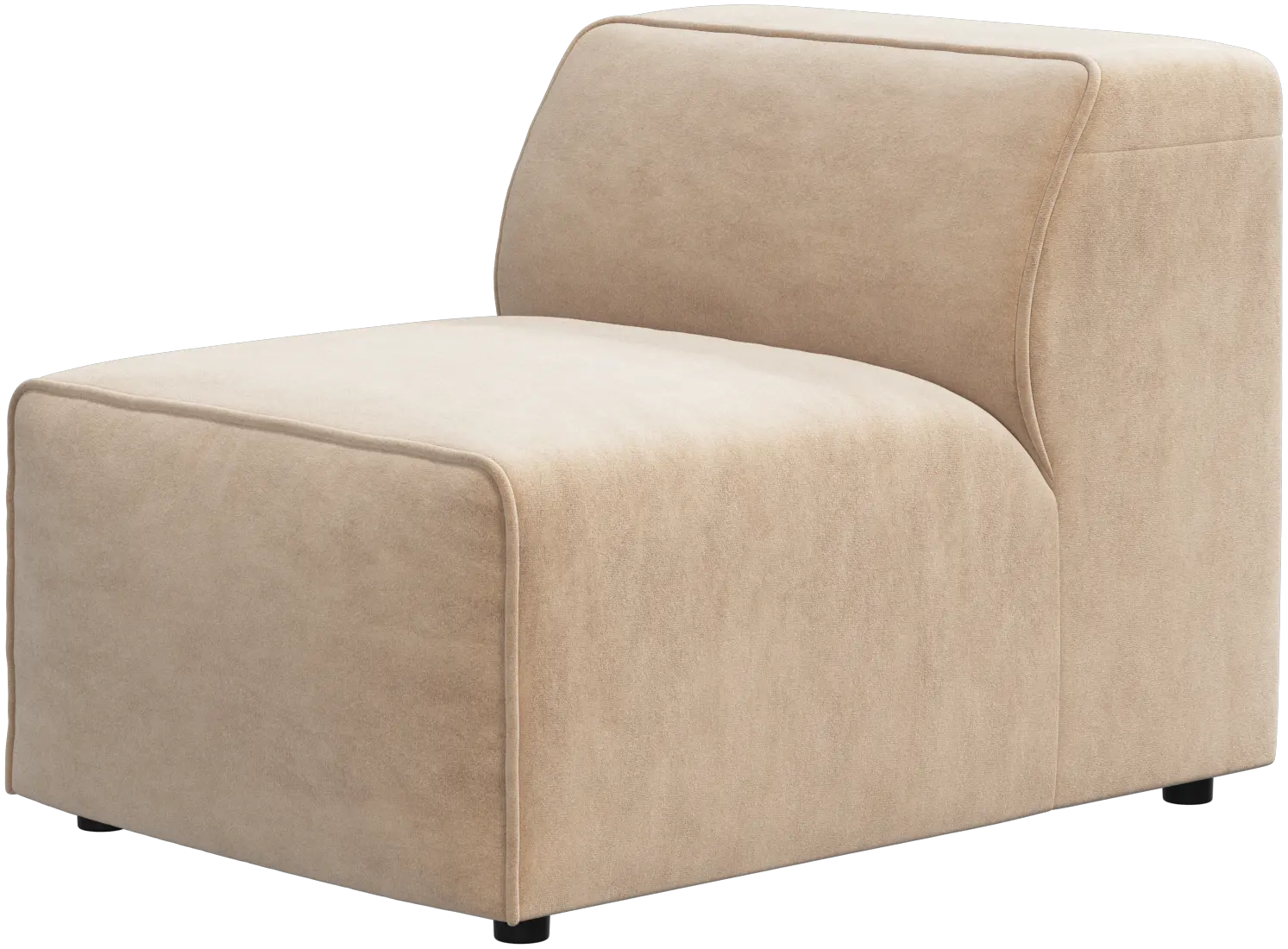 Carmo 1-seater, no armrests