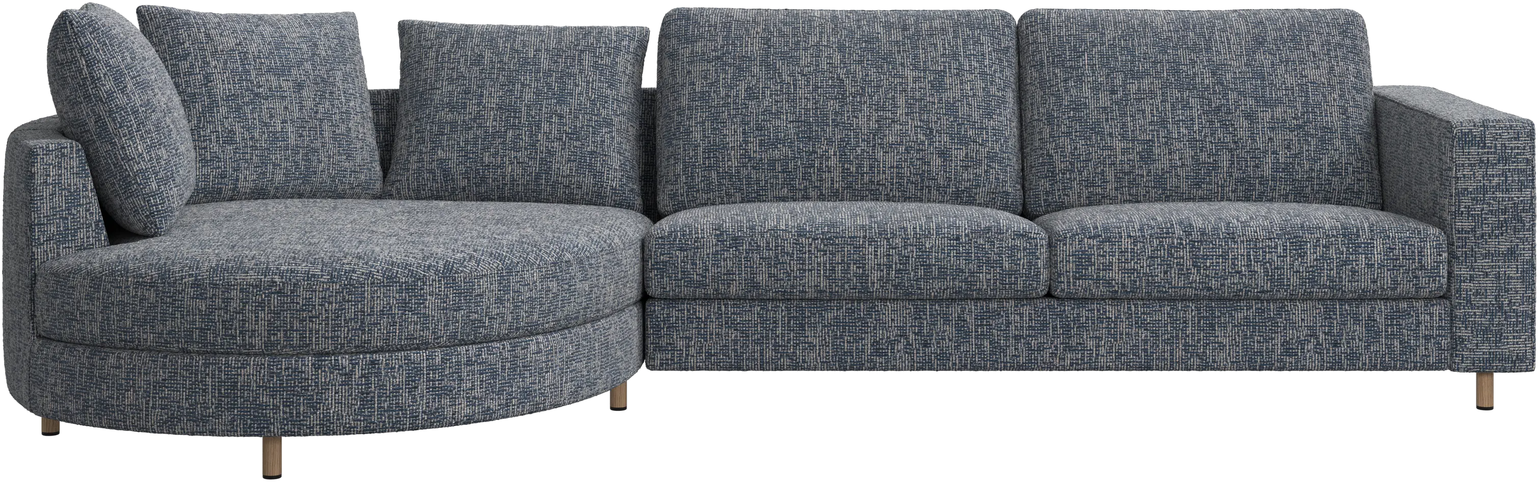 Indivi sofa with chaise longue left