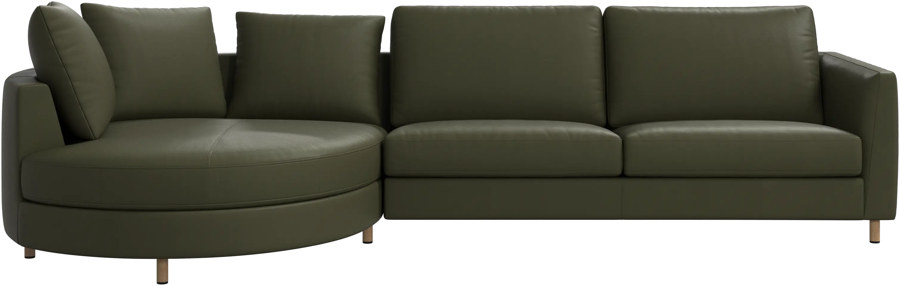 Indivi sofa with chaise longue left