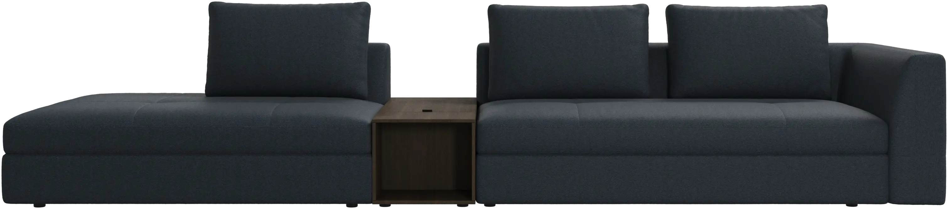Bergamo 3 seater lounge sofa with storage