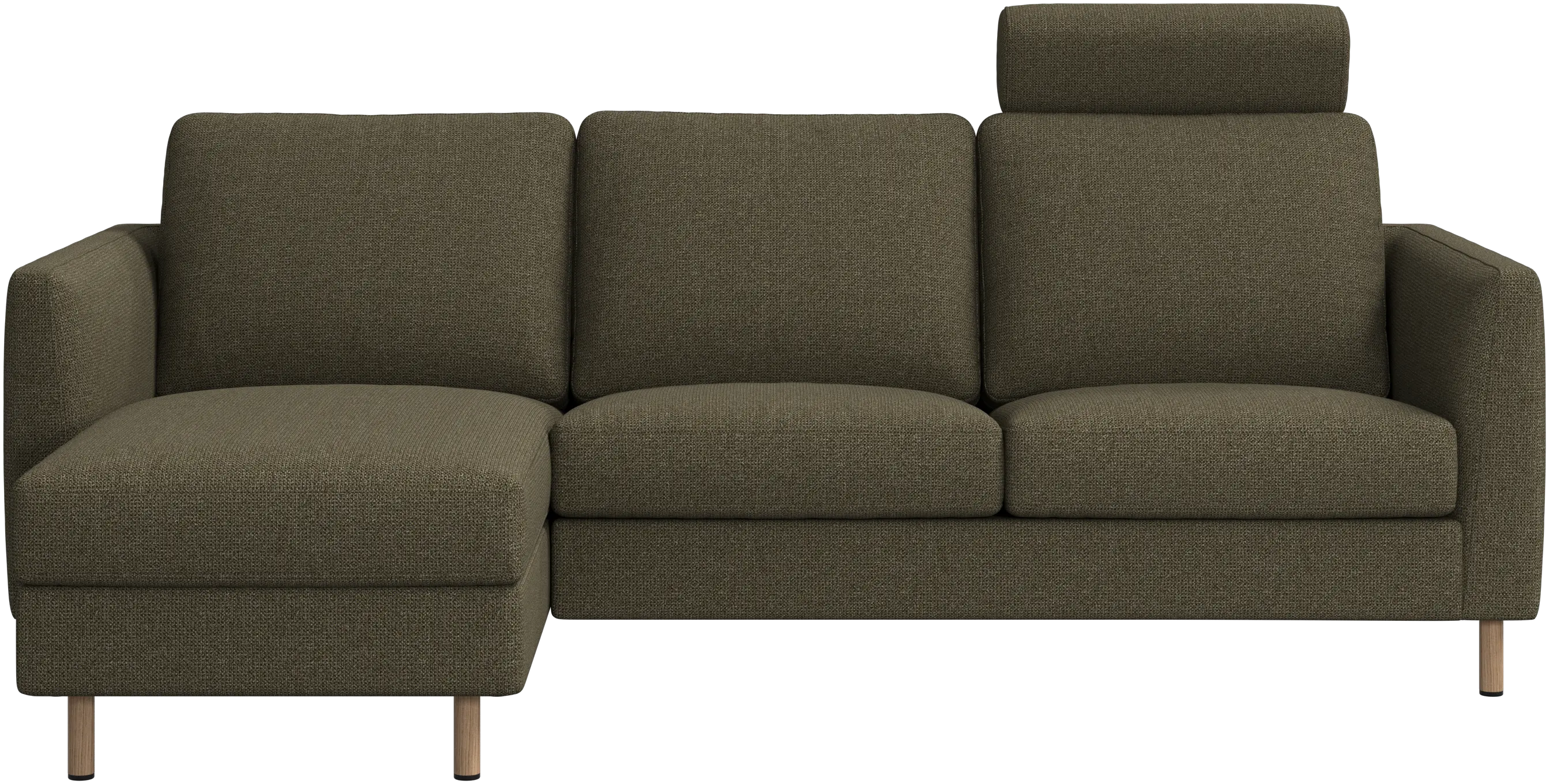 Indivi sofa with chaise longue left