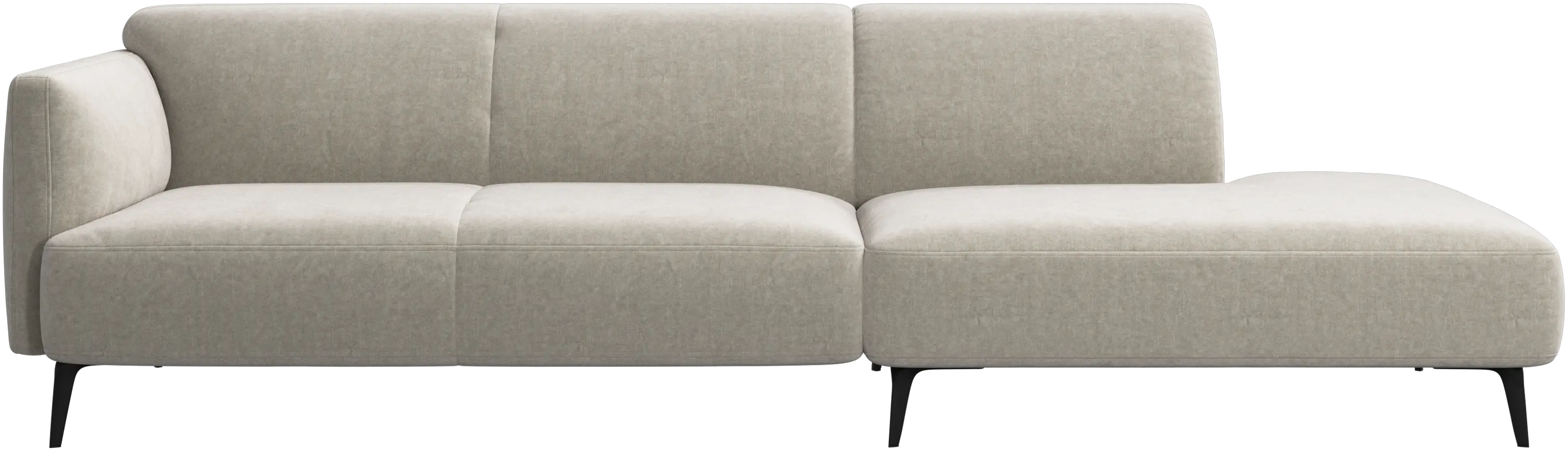 Modena sofa with lounging unit