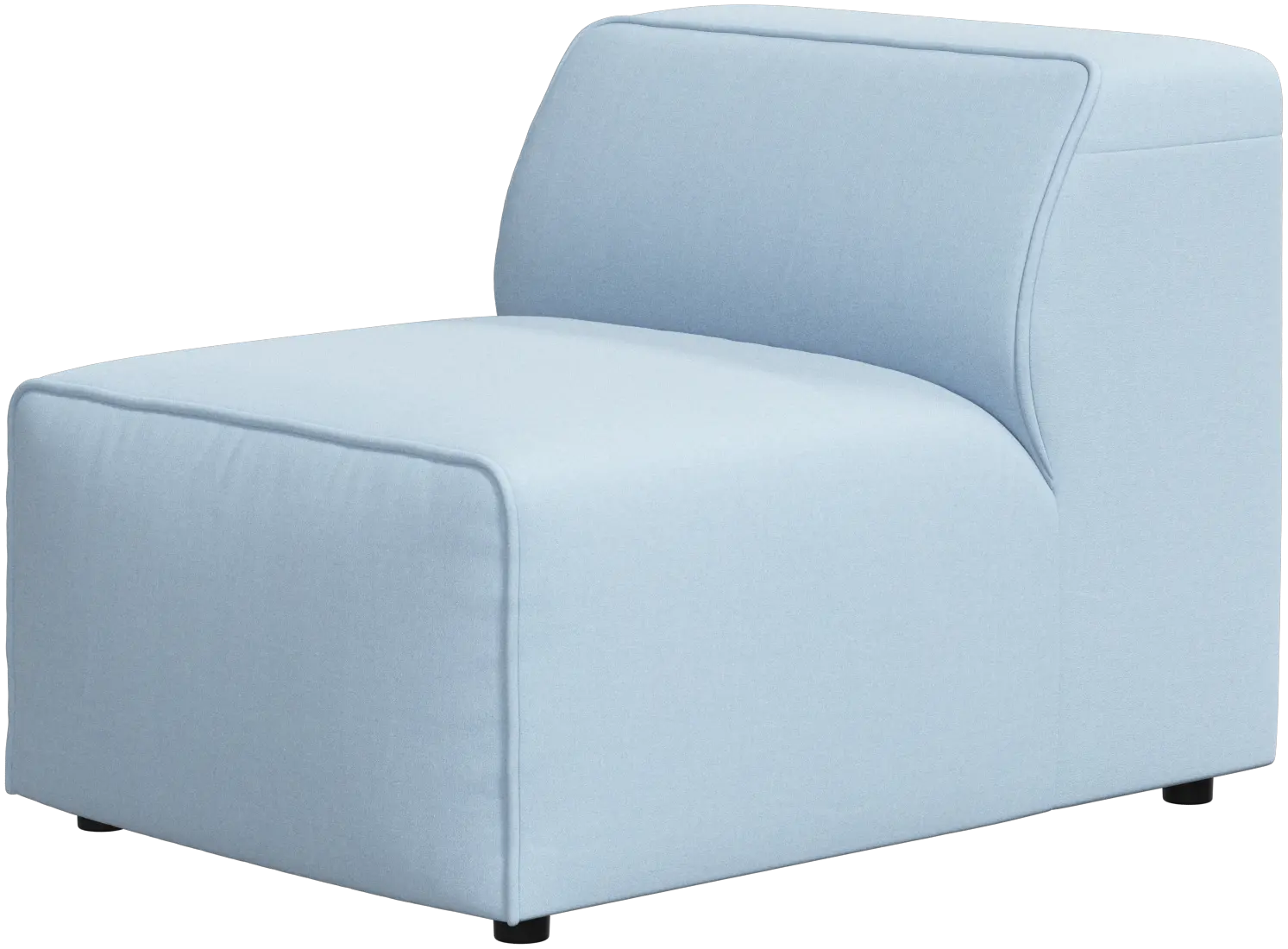 Carmo 1-seater, no armrests