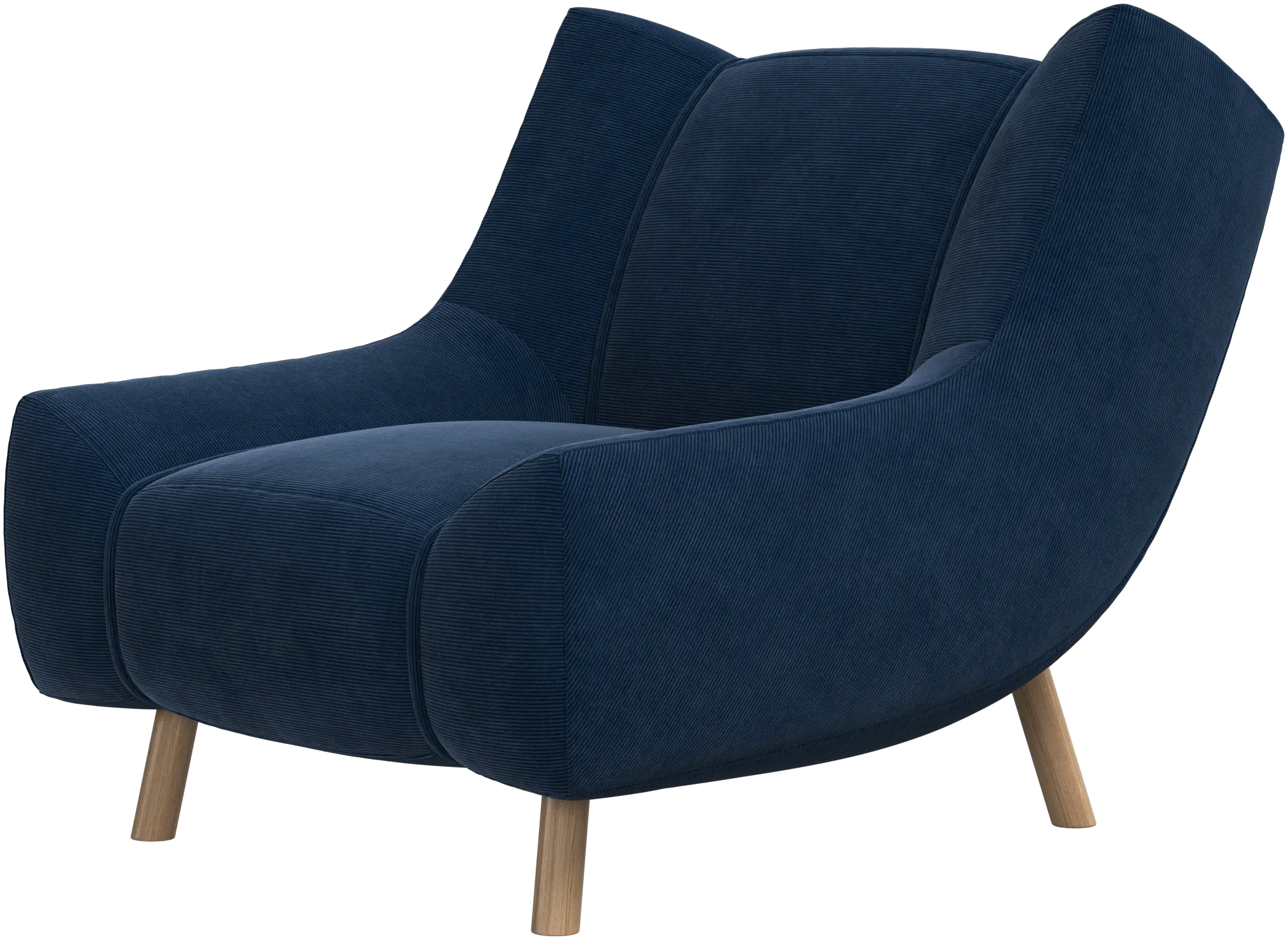 Nawabari chair, wooden leg