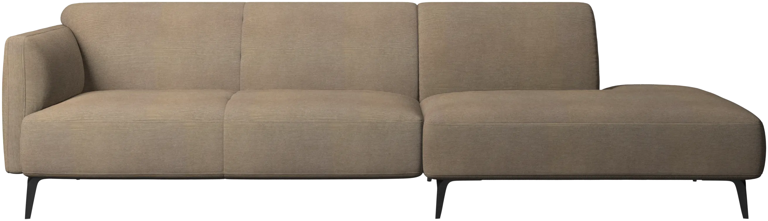 Modena sofa with lounging unit