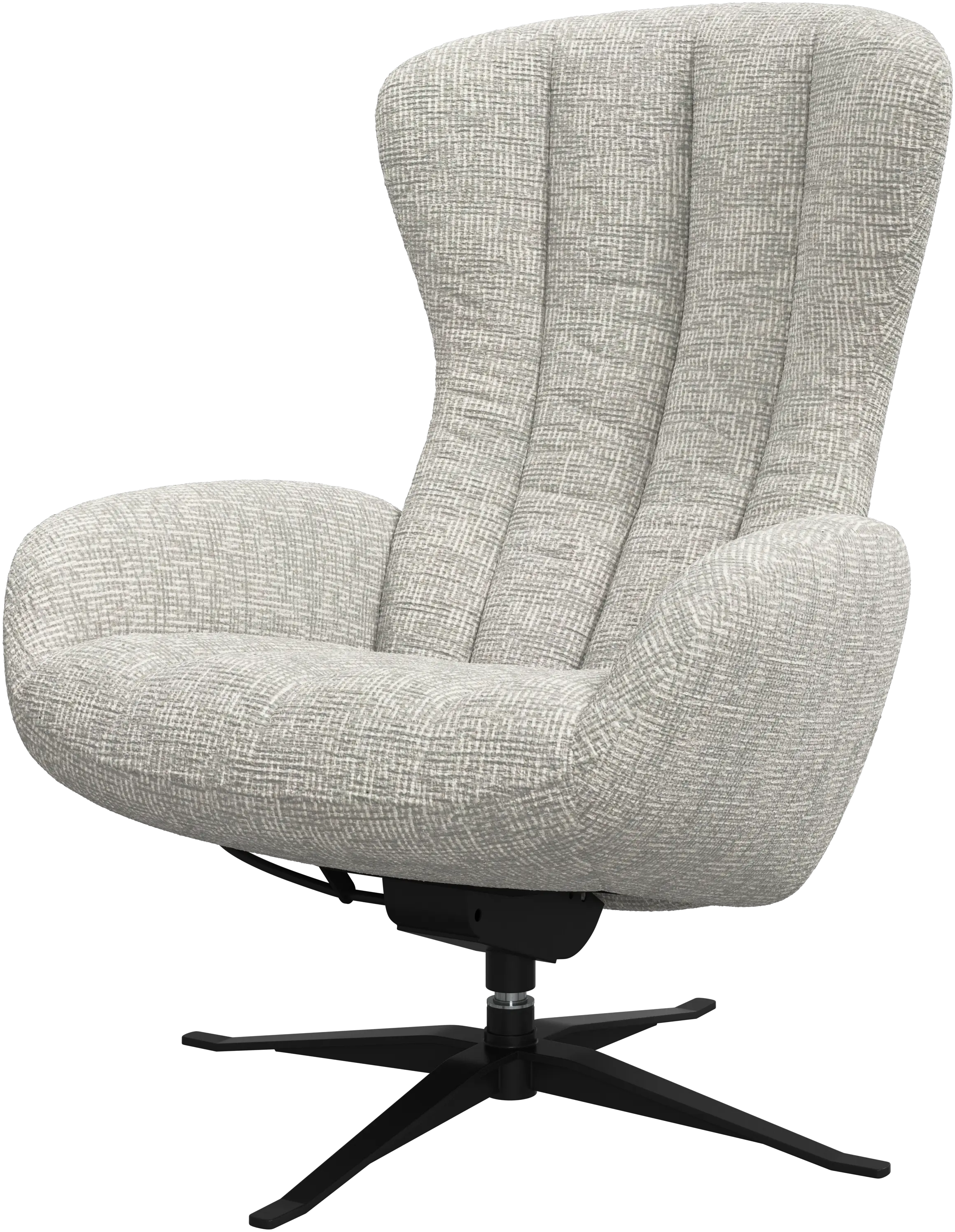Tilburg recliner with swivel function and adjustable headrest