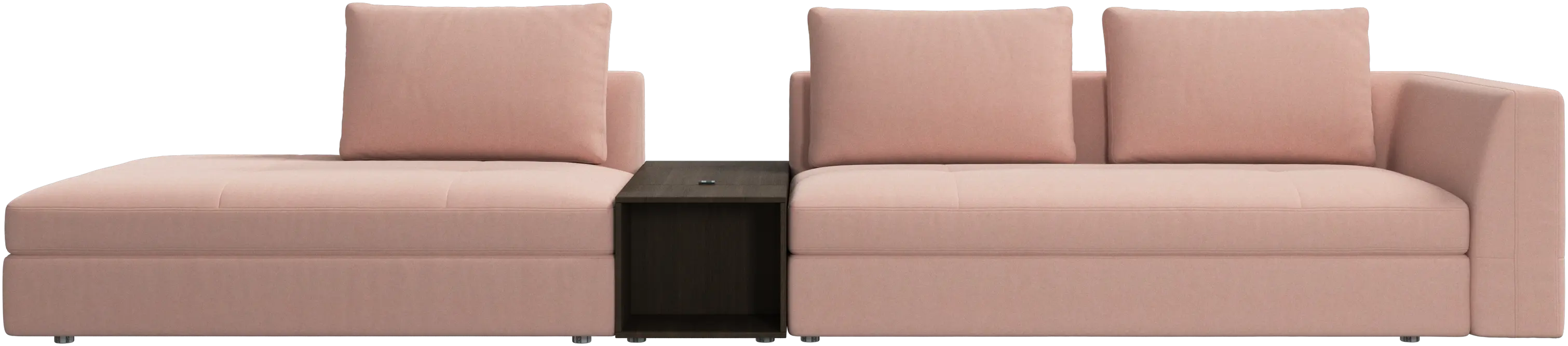 Bergamo 3 seater lounge sofa with storage