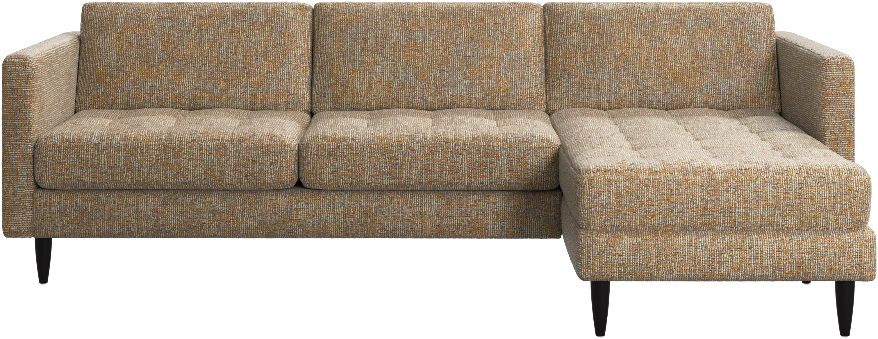 Osaka sofa with resting unit, tufted seat