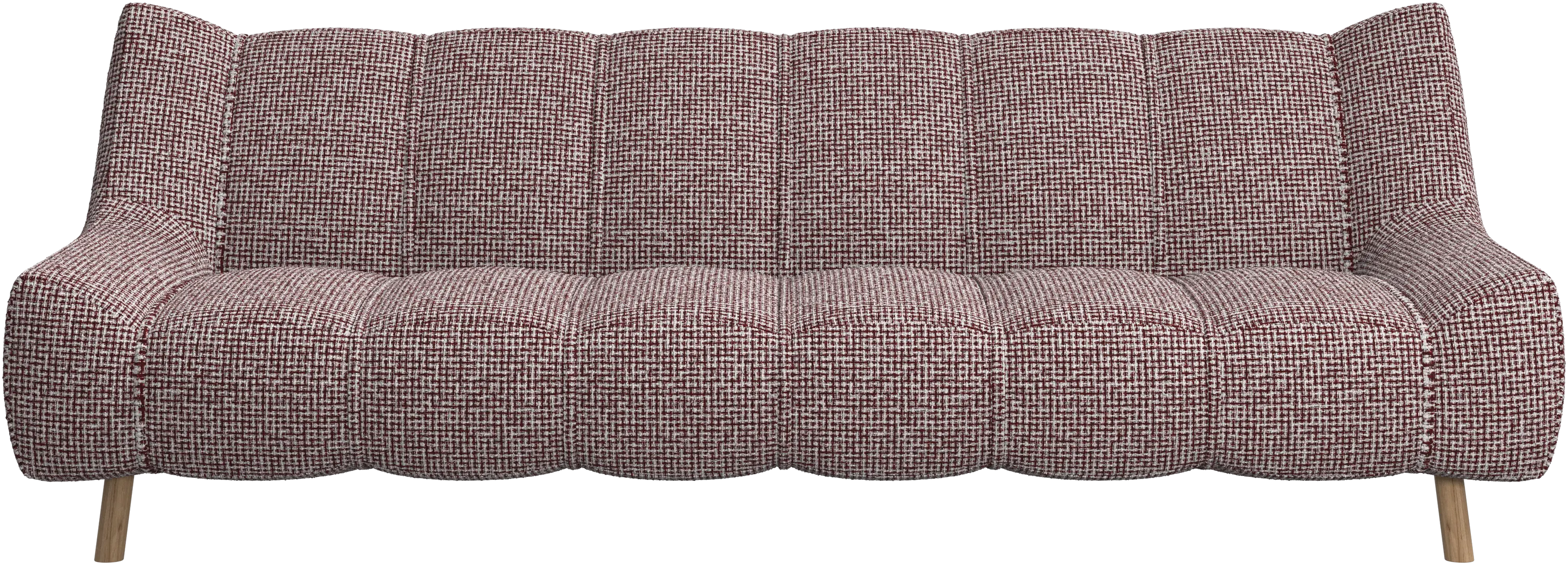 Nawabari 3 seater sofa, wooden leg