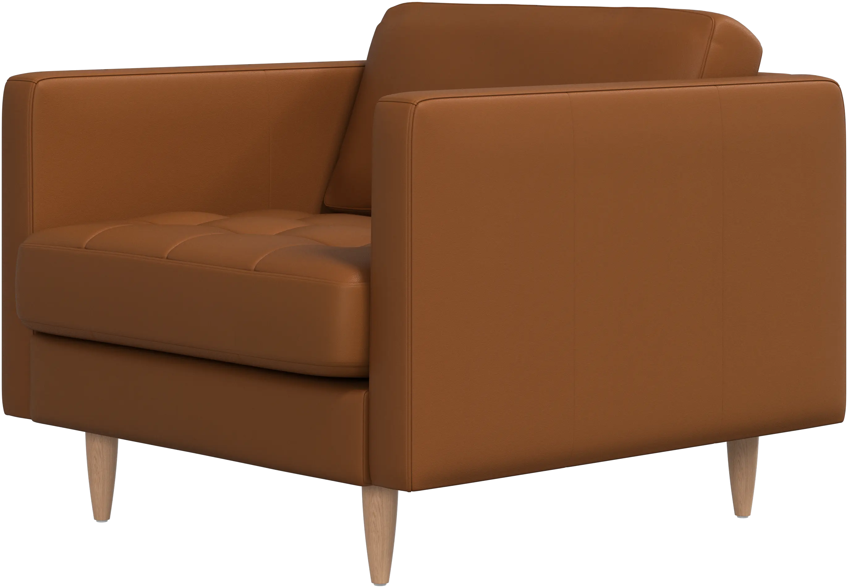 Osaka chair, tufted seat