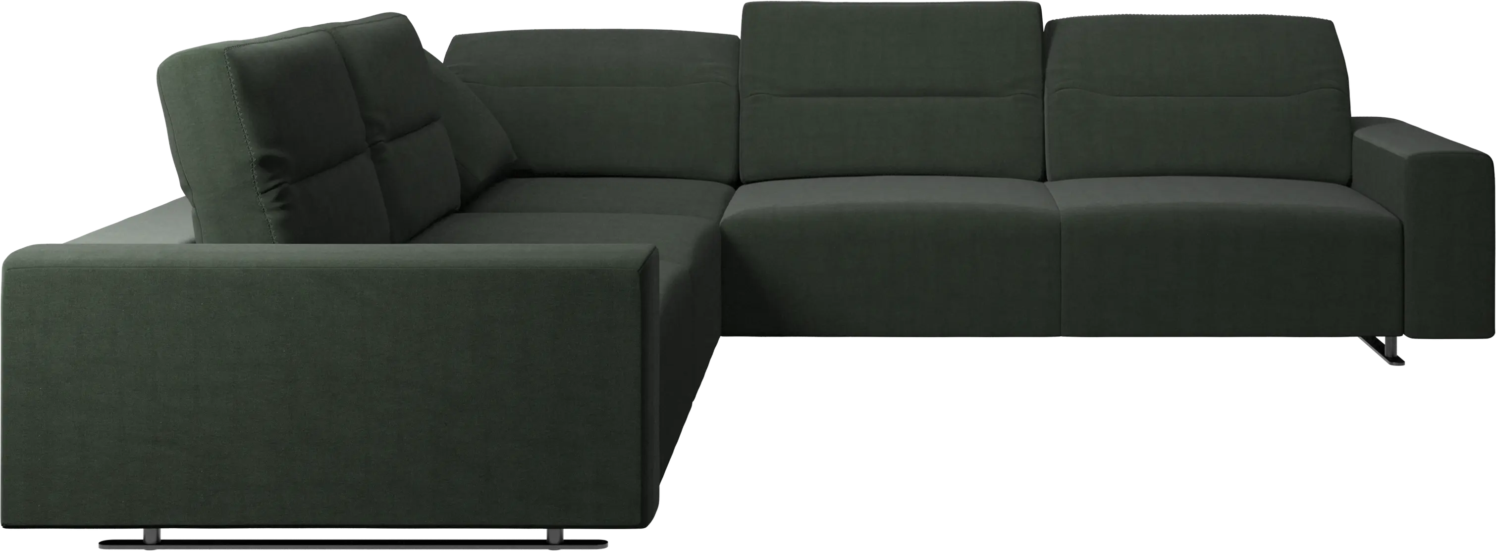 Hampton corner sofa with adjustable back