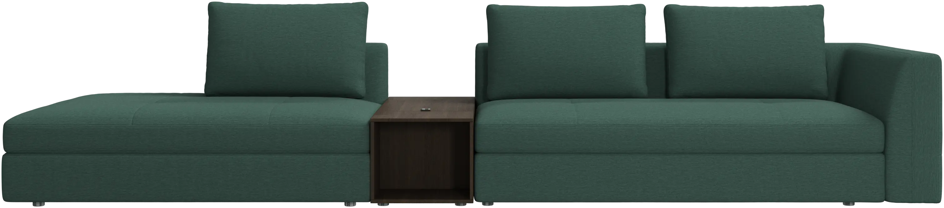 Bergamo 3 seater lounge sofa with storage