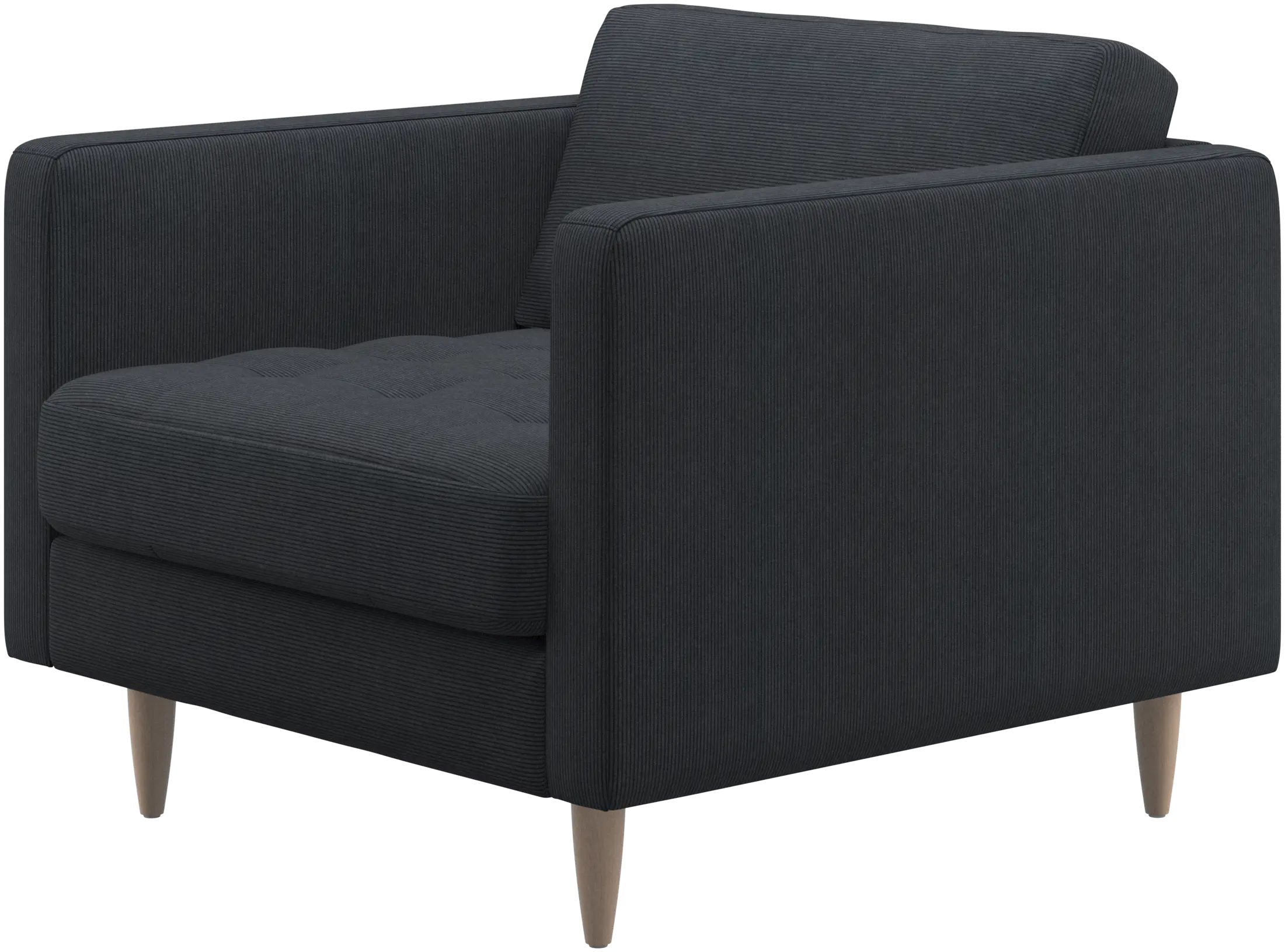 Osaka chair, tufted seat
