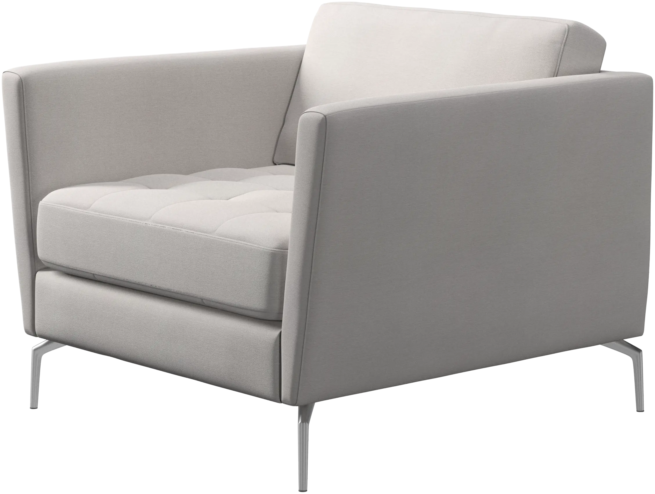 Osaka chair, tufted seat