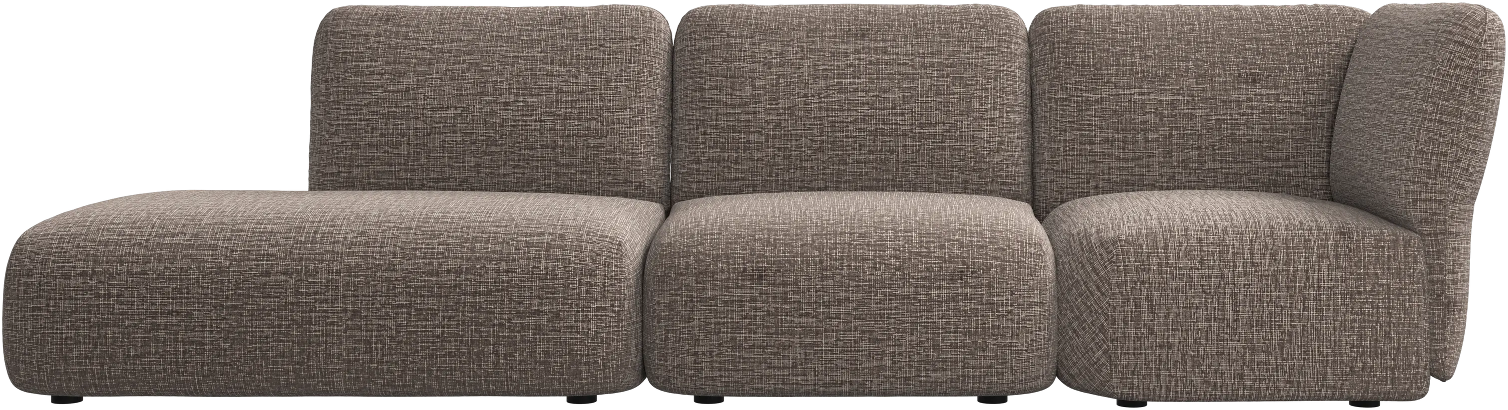 Paraggi sofa with lounging unit right