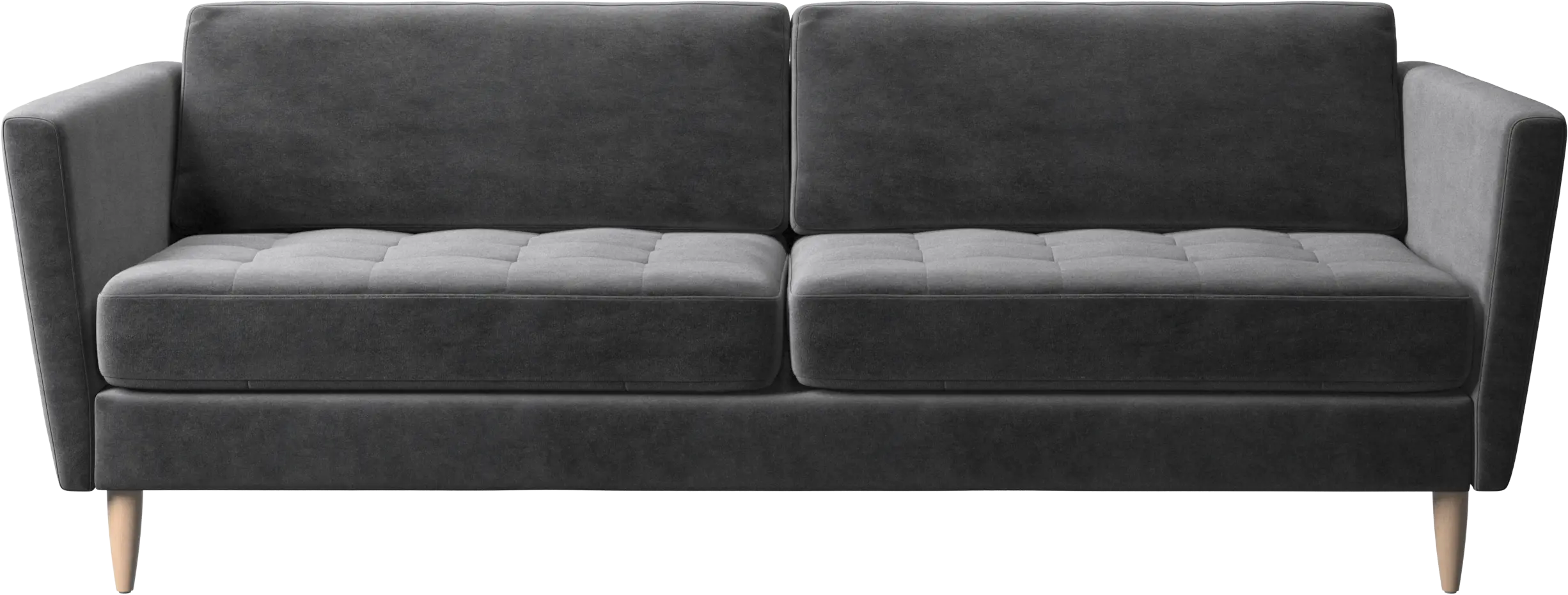 Osaka sofa, tufted seat