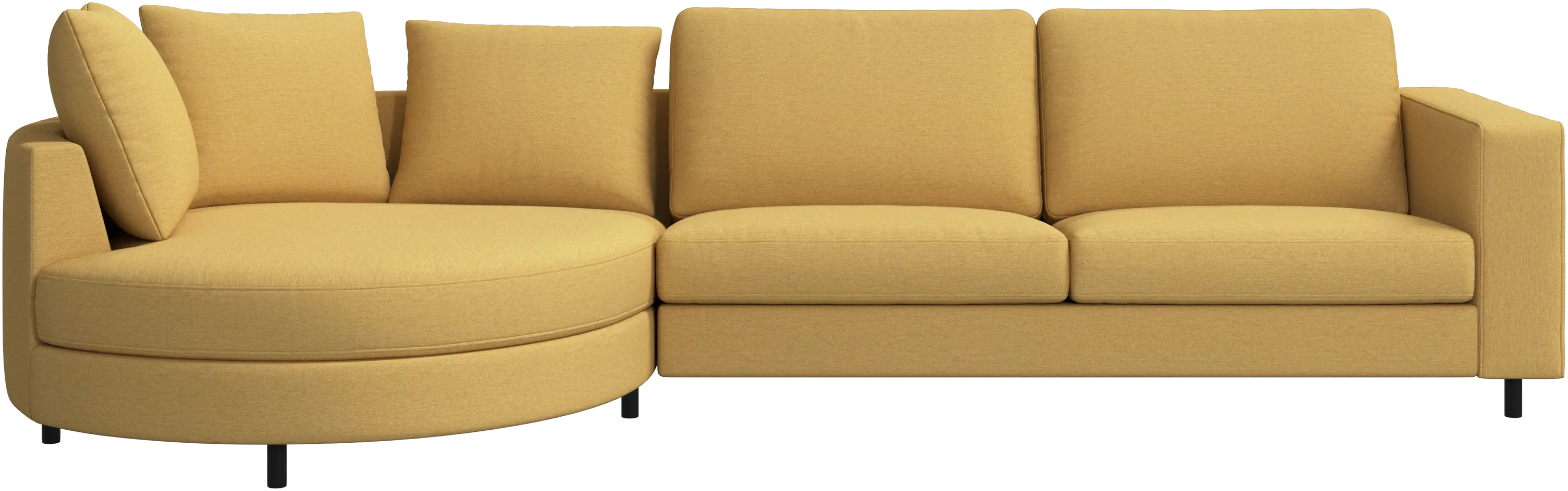 Indivi sofa with chaise longue left