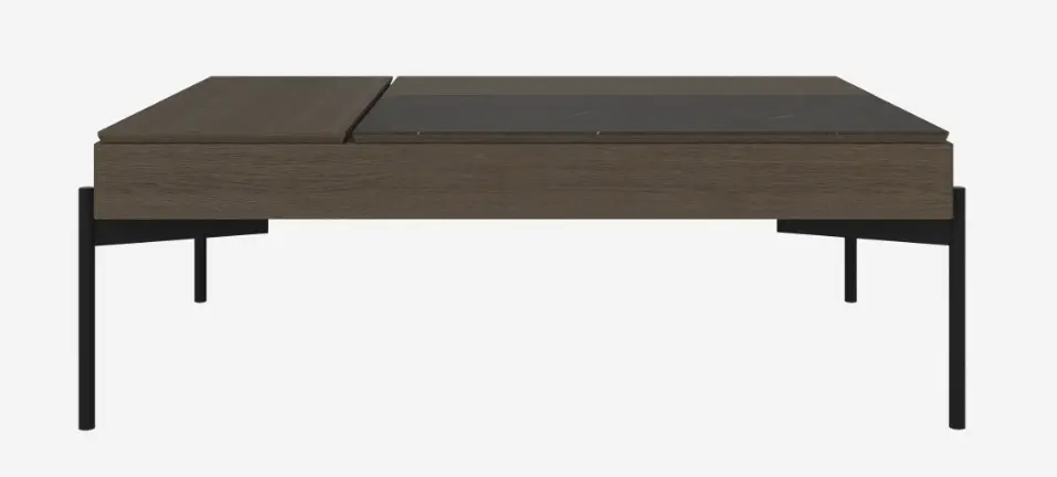 Chiva コーヒーテーブル （収納スペース付き）