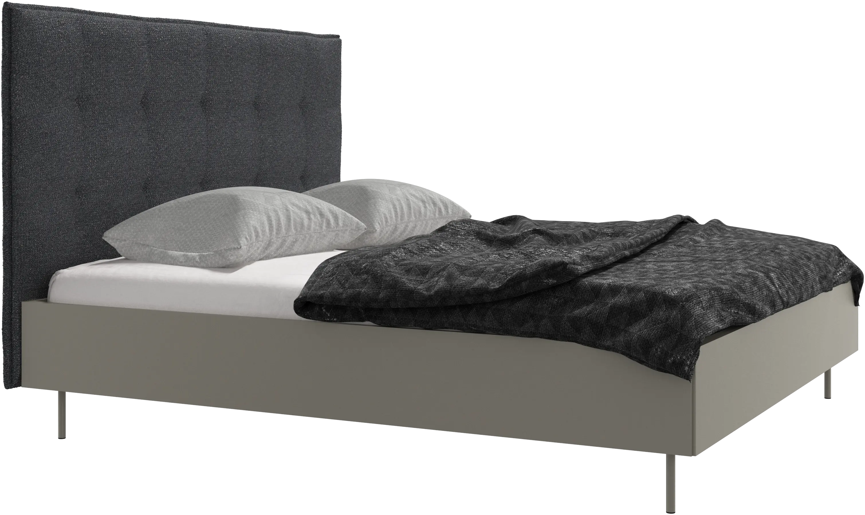 Lugano bed, excl. mattress