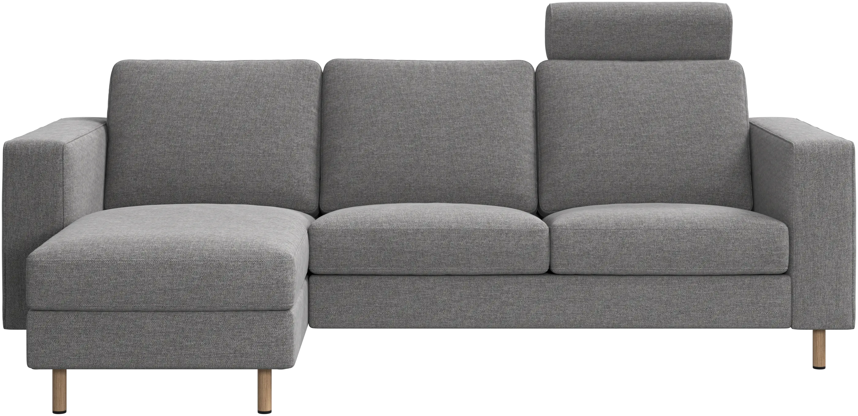Indivi sofa with chaise longue left