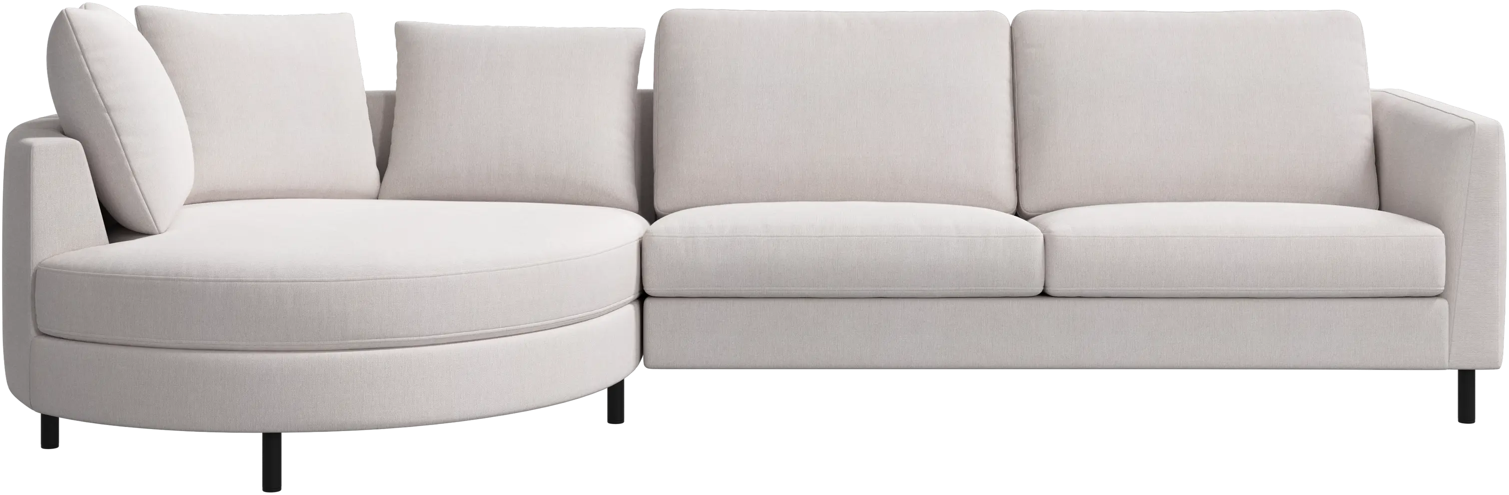 Indivi sofa with chaise longue left