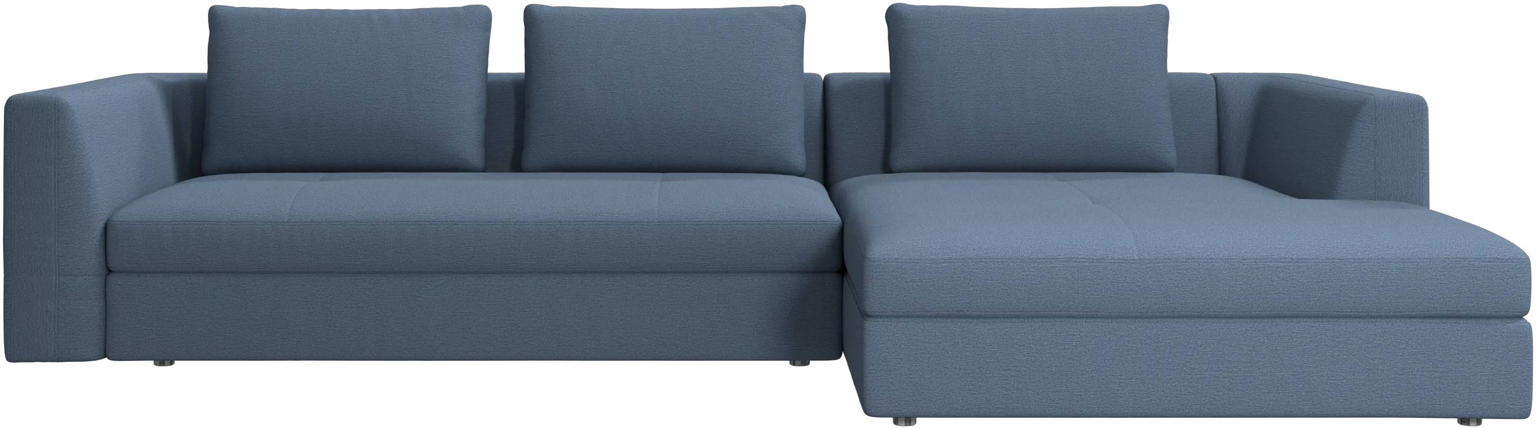 Bergamo sofa with resting unit