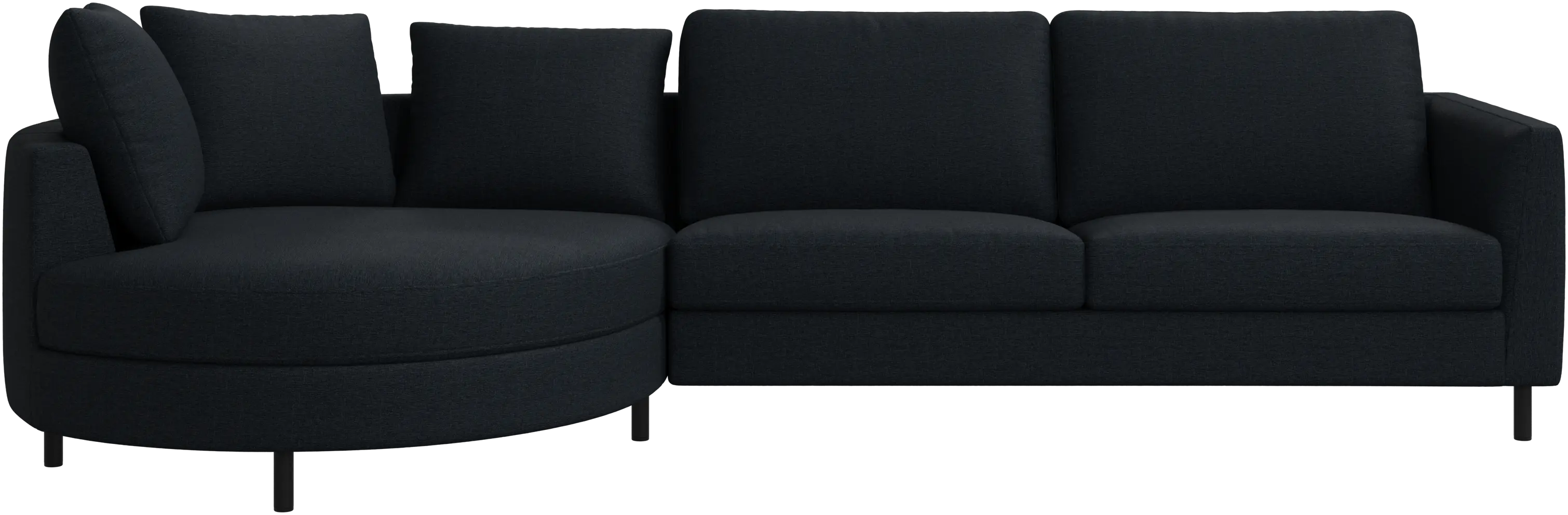 Indivi sofa with chaise longue left