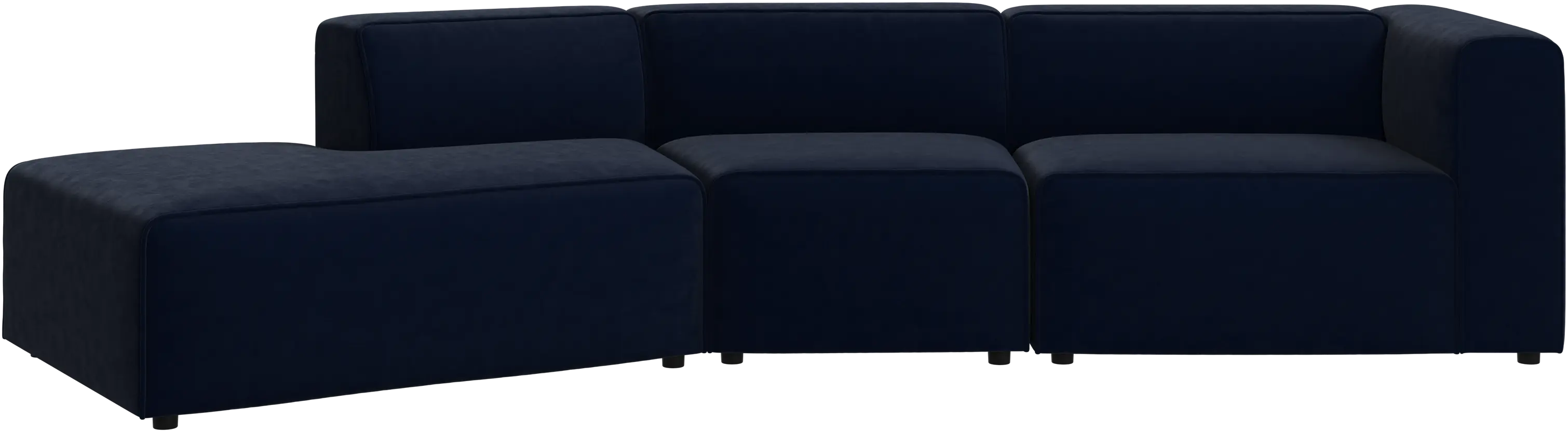 Carmo sofa with lounging units