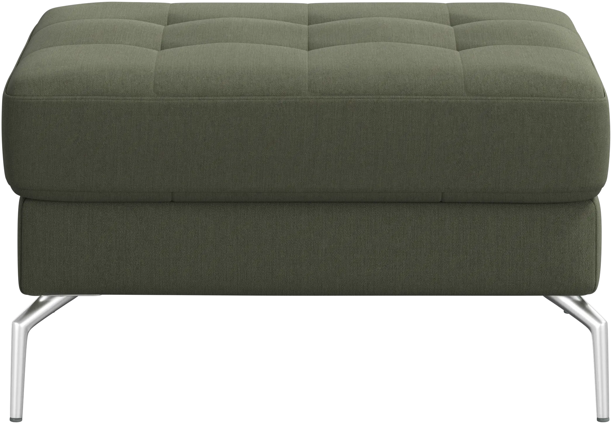 Osaka ottoman, tufted seat