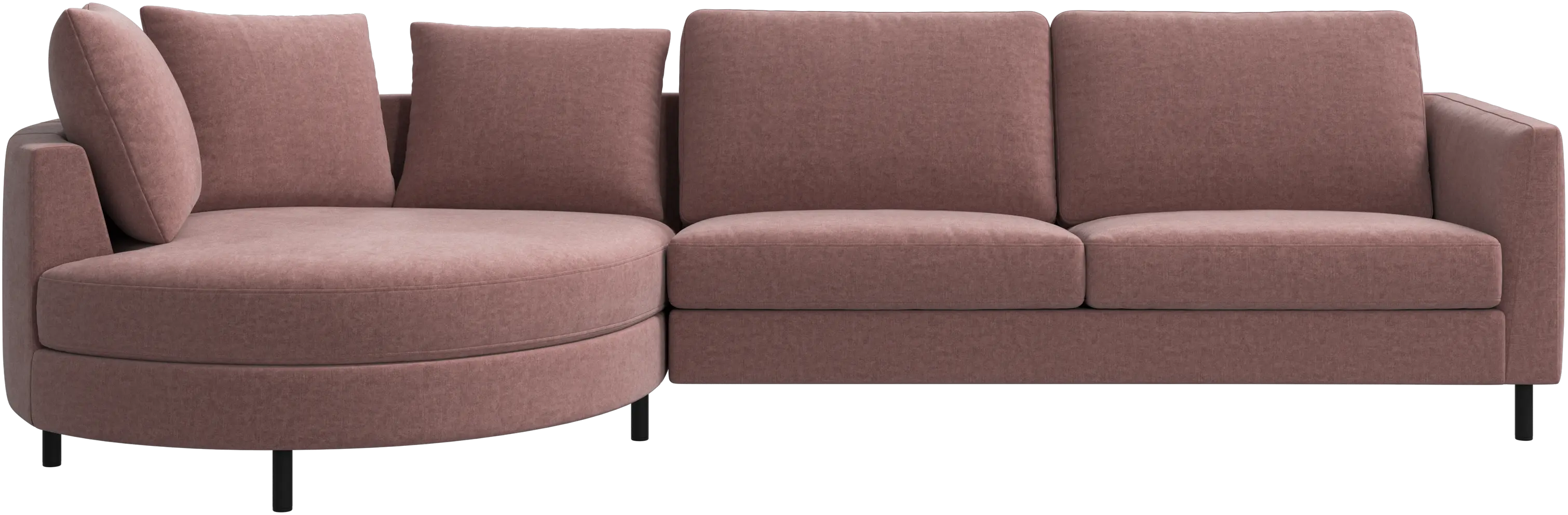 Indivi sofa with chaise longue left