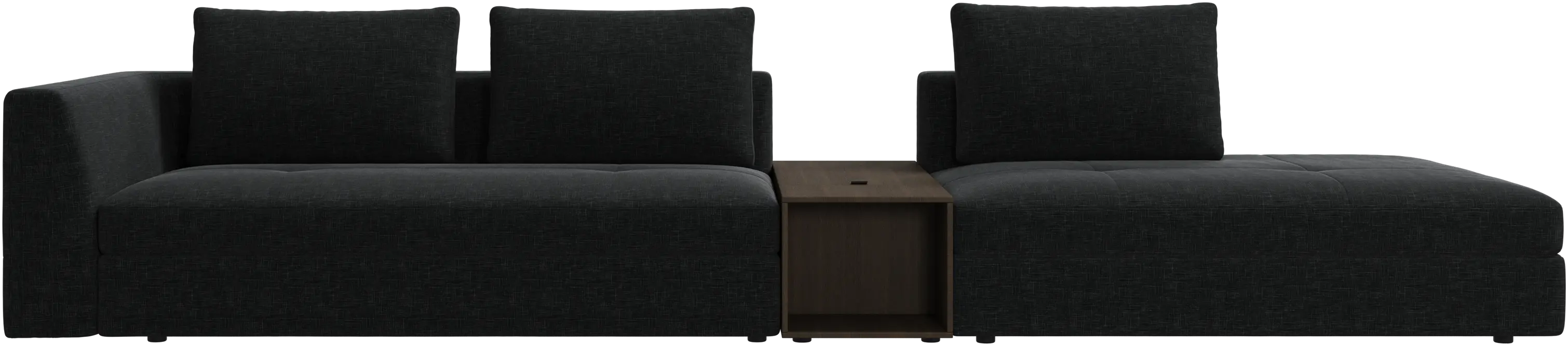 Bergamo 3 seater lounge sofa with storage