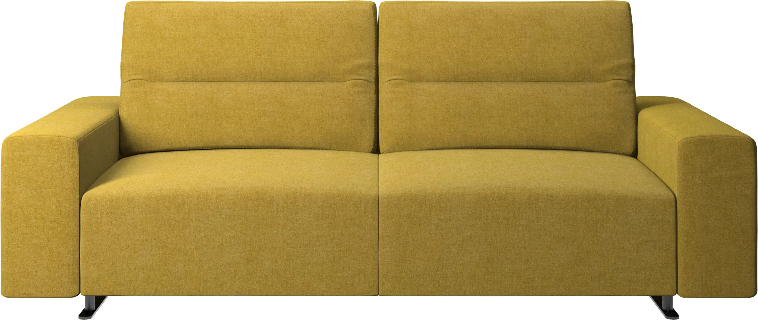 Hampton sofa with adjustable back and storage on the right side