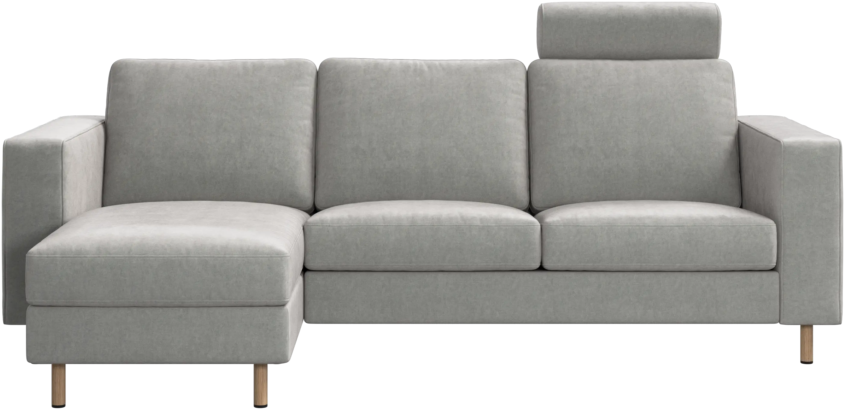 Indivi sofa with chaise longue left