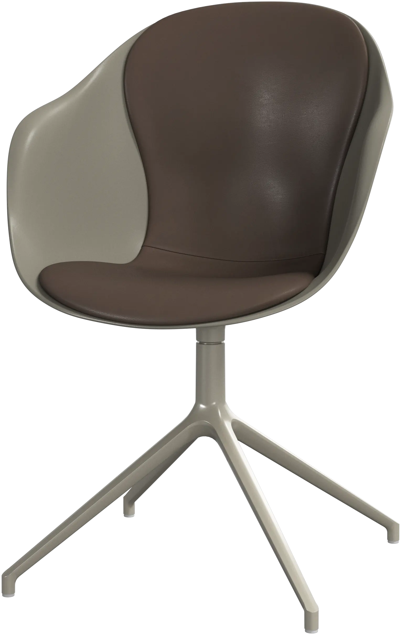 Chaise de salle à manger Adelaide avec fonction pivotante.