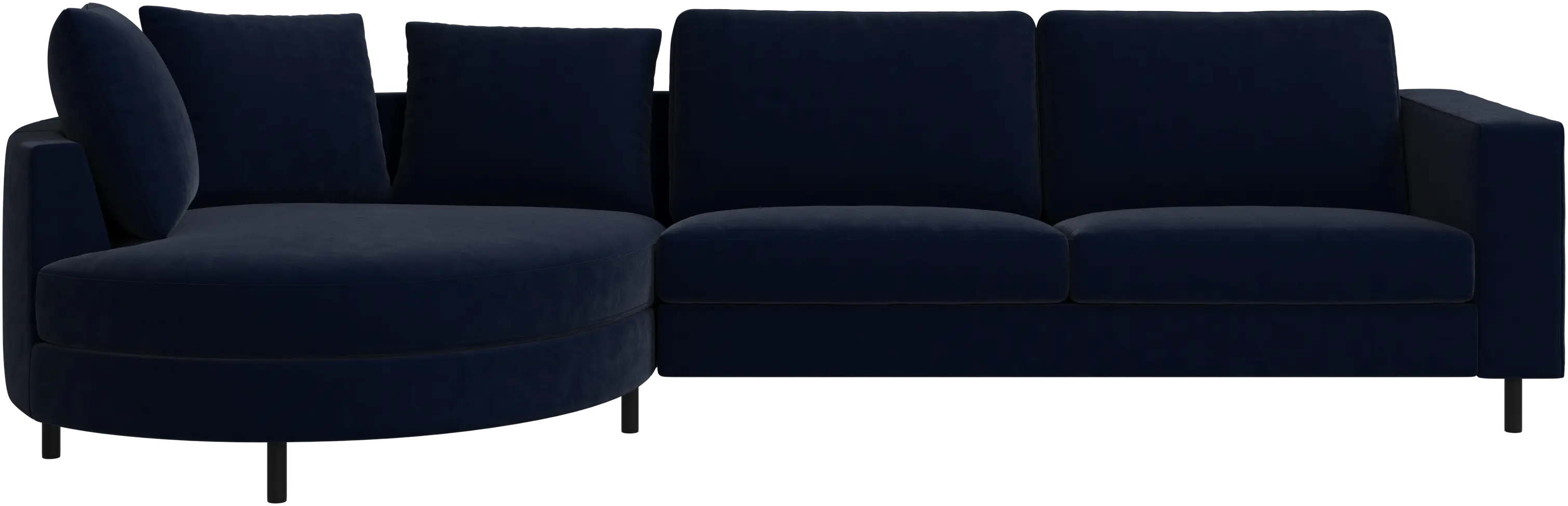 Indivi sofa with chaise longue left