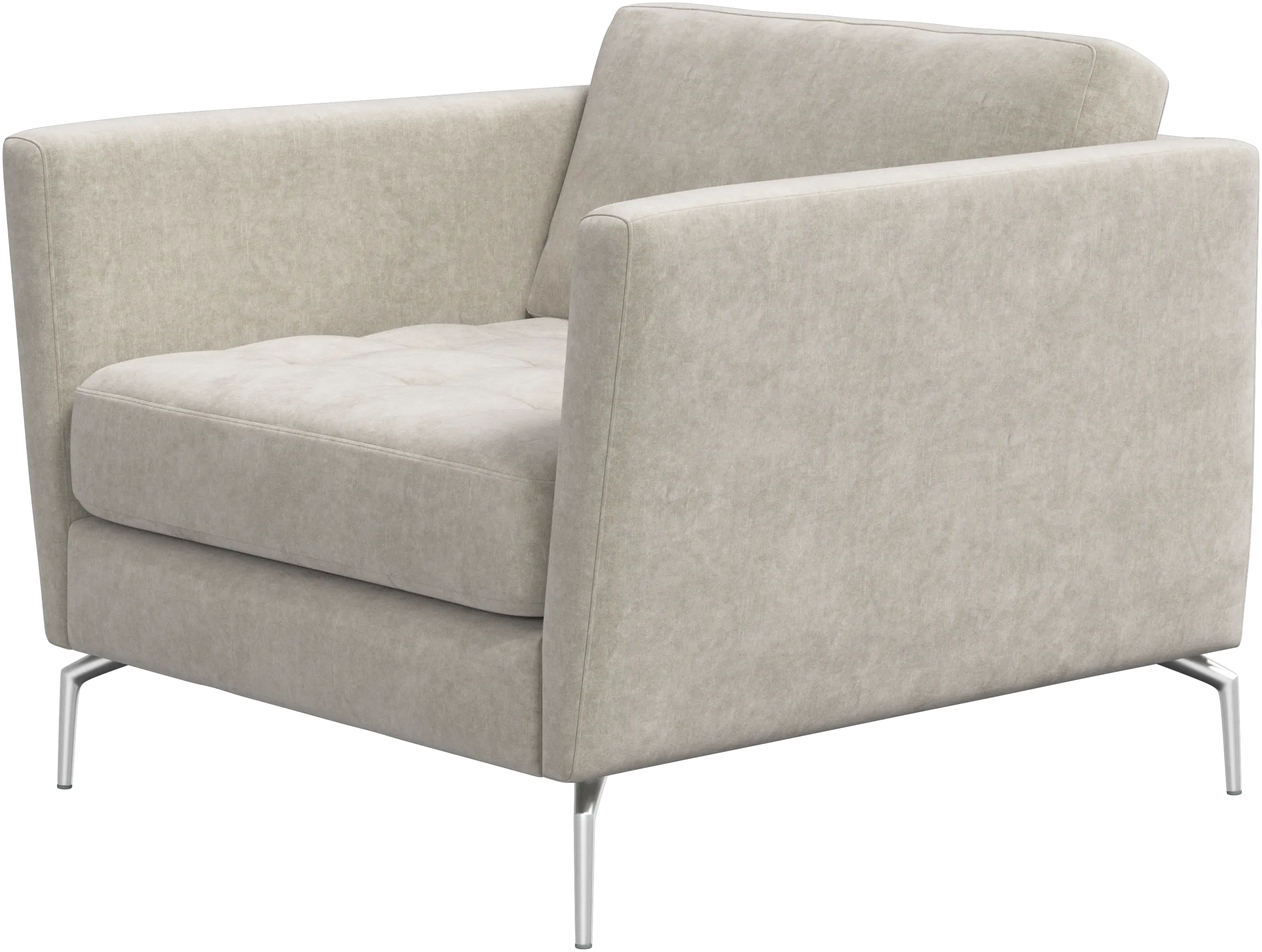 Osaka chair, tufted seat