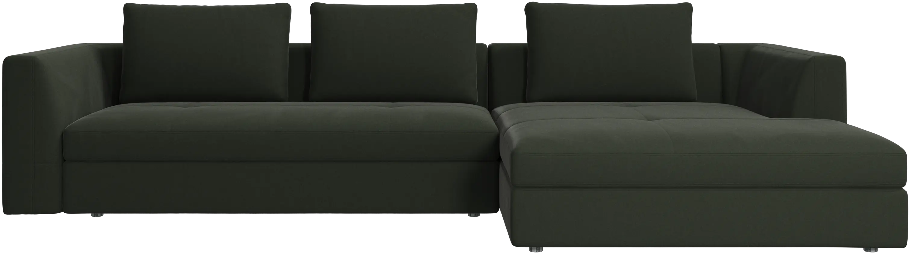 Bergamo sofa with resting unit