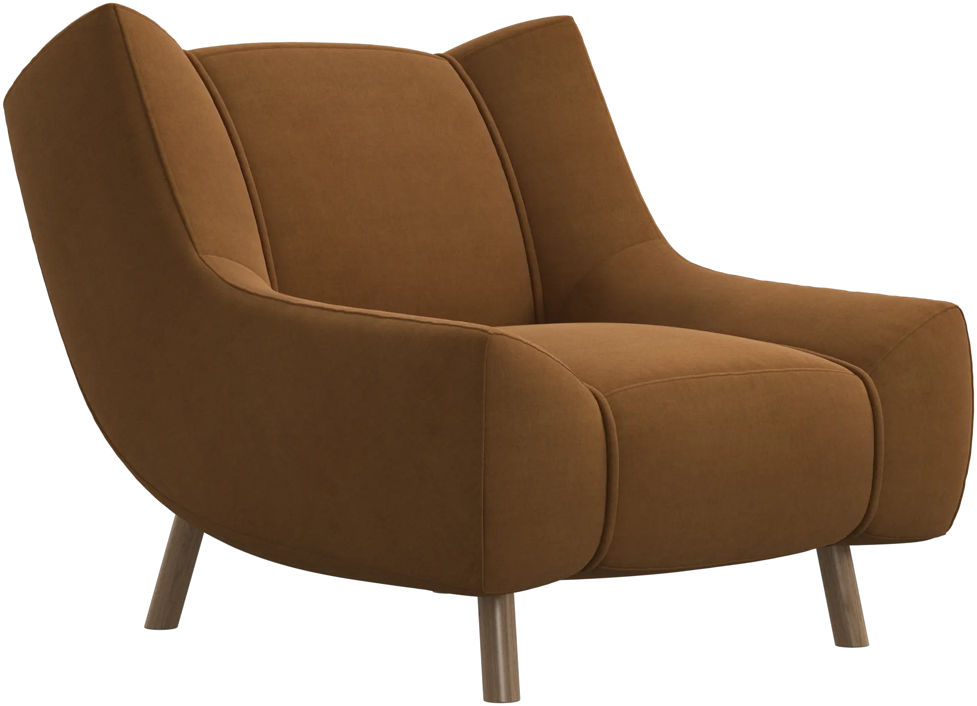 Nawabari chair, wooden leg