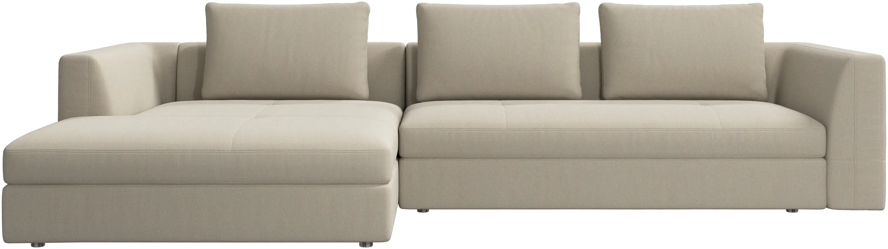 Bergamo sofa with resting unit