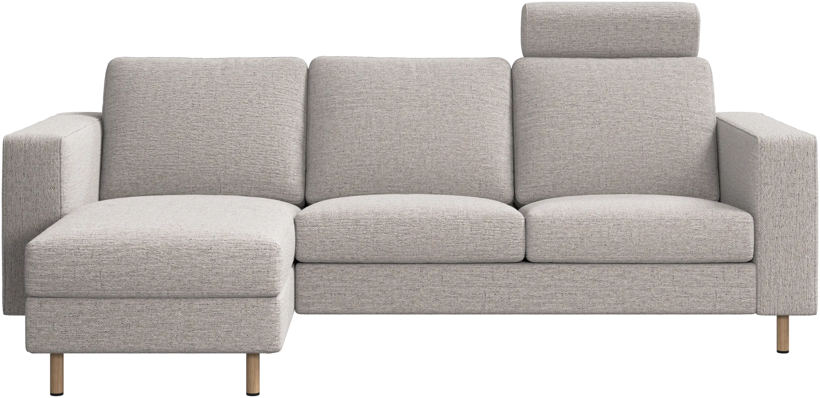 Indivi sofa with chaise longue left